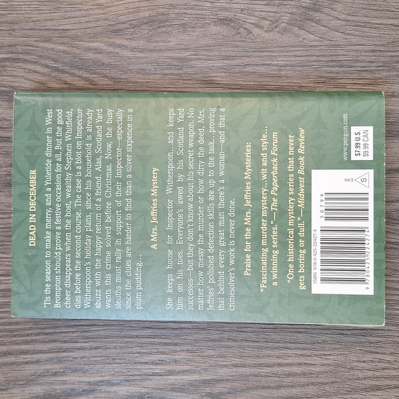 ✴️2 for $10✴️ Mrs. Jeffries and the Feast of St. Stephen Book - Picture 2 of 4